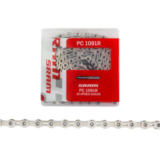 SRAM PC1091R Hollow Pin Chain, 10sp, 1/2 x 11/128, 114L, Silver