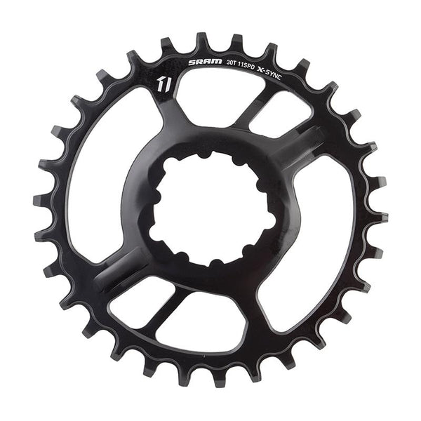 SRAM X-Sync Steel Direct Mount Chainrings, Direct Mount, 30T, Black