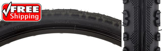 Sunlite Hybrid Kross Plus Tire, 700C x 38mm, Wire, Black