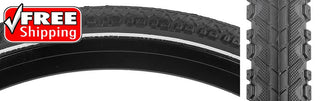 Sunlite Servant CST1559 Tire, 700C x 38mm, Wire, Belted, Black/Gum