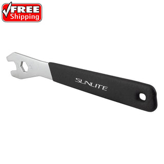 Sunlite Slim Pedal Wrench/Silver, 15mm/16mm