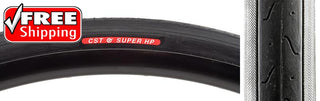 Sunlite Super HP CST740 Tire, 700C x 25mm, Wire, Black