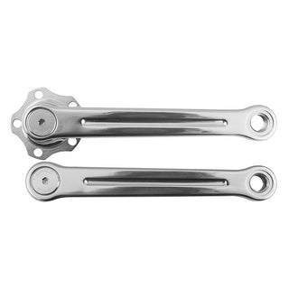 Sunxcd Exceed Crank Arms Crank Arms, 167mm, JIS SQR TPR, Silver