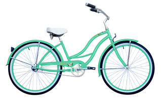 Buy mint-green Micargi Tahiti Women's 26" Beach Bike Cruiser