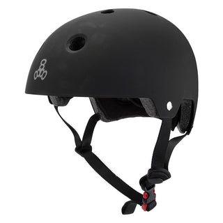 Triple Eight Dual Certified BMX/Skate Helmet, Large/X-Large, Black