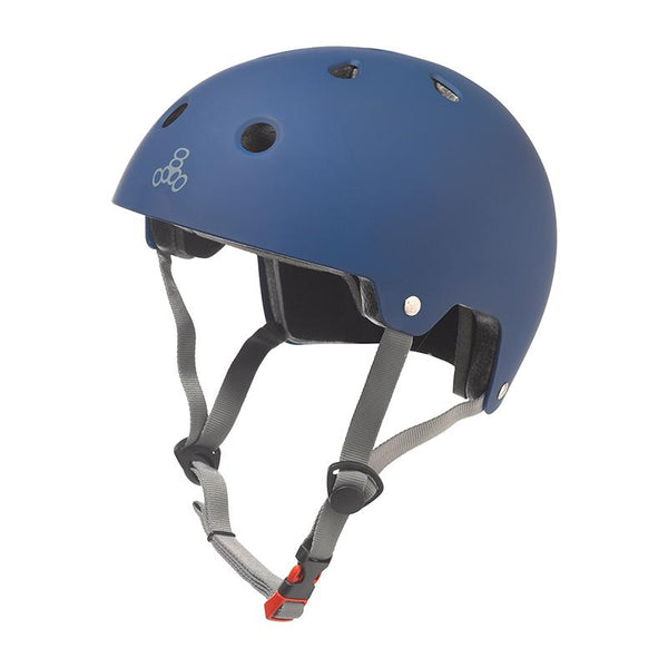 Triple Eight Dual Certified BMX/Skate Helmet, Large/X-Large, Blue