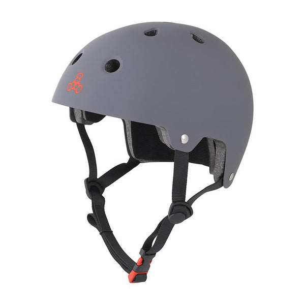 Triple Eight Dual Certified BMX/Skate Helmet, X-Small/Small, Gun Matte