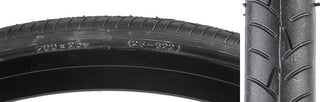 Vee Tire & Rubber Smooth Tire, 700C x 25mm, Wire, Black