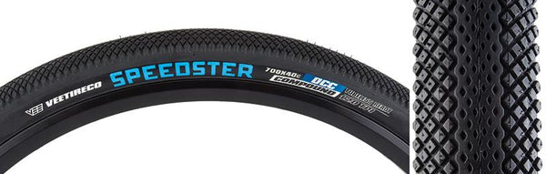 Vee Tire & Rubber Speedster E-Bike Tire, 700C x 40mm, Tubeless Folding, Belted, Black