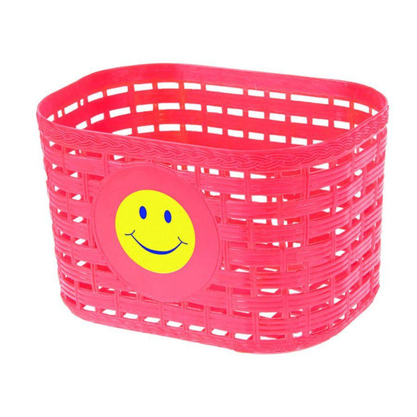 Ventura Smiley Face Children's Basket (Red)
