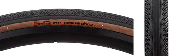 WTB Expanse Road TCS Tire, 700C x 32mm, Tubeless Folding, Black/Gum
