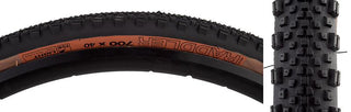 WTB Raddler TCS Light Fast Rolling Tire, 700C x 40mm, Tubeless Folding, Black/Gum