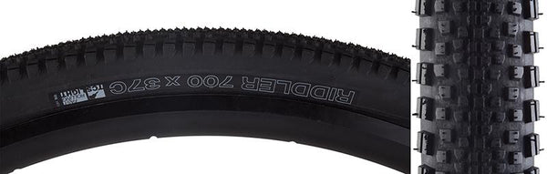 WTB Riddler TCS Light Fast Rolling Tire, 700C x 37mm, Tubeless Folding, Black