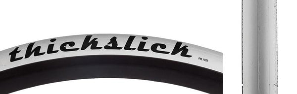 WTB ThickSlick Comp Tire, 700C x 25mm, Wire, White