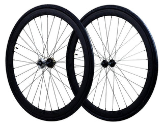 Zycle Fix 45mm Wheel Set for Fixie Bikes - Black